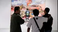 Saat SBY Soroti Isu Kemanusiaan dan Lingkungan di Pameran Bareng Komunitas Pelukis