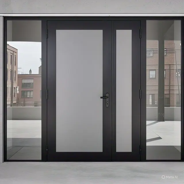 Desain Pintu Rumah 2 Pintu Besar Kecil