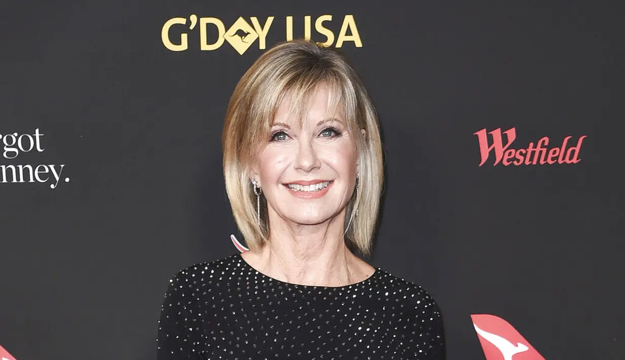 Olivia Newton-John pada 2018.  (Richard Shotwell/Invision/AP, File)