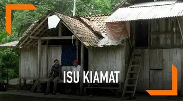 Puluhan warga Ponorogo pergi meninggalkan rumahnya menuju Malang karena adanya isu kiamat di desa mereka.