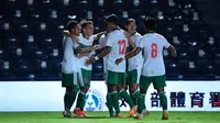 Timnas Indonesia meraih kemenangan 3-0 atas Chinese Taipei pada leg 2 Play Off Piala Asia 2023 di Buriram Stadium, Senin (11/10/2021) malam WIB. (dok. AFC)