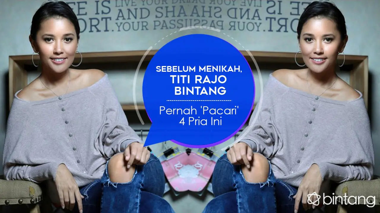 [Bintang] Sebelum Menikah, Titi Rajo Bintang Pernah 'Pacari' 4 Pria Ini