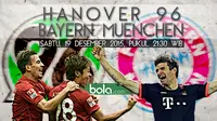 Hanover 96 vs Bayern Munchen (Bola.com/Samsul Hadi)