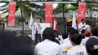 Ratusan anak muda dari berbagai latar belakang, seperti aktivis mahasiswa, organisasi kepemudaan, BEM, influencer, serta tokoh-tokoh kepemudaan mendeklarasikan diri dalam acara Rembuk Pemuda di Jakarta. Mereka sepakat menyatukan tujuan untuk mewujudkan generasi Indonesia Emas tahun 2045 (Istimewa)