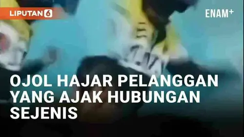 VIDEO: Driver Ojol Hajar Pelanggan Usai Diajak Hubungan Sejenis, Emosi Profesi Dilecehkan