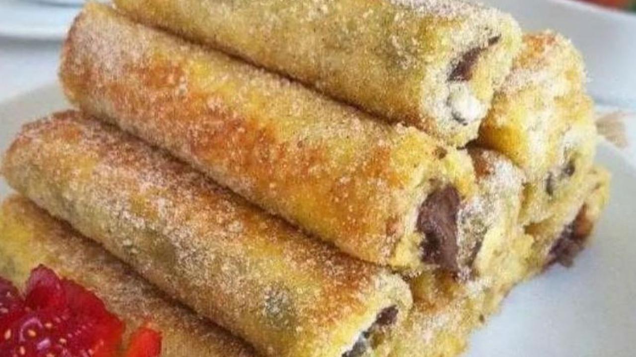 3. Roti Tawar Gulung Coklat