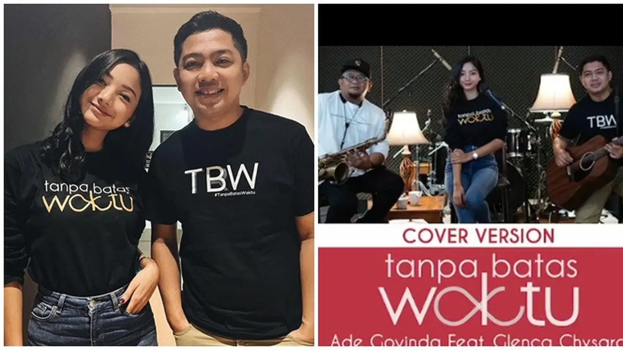 6 Potret Glenca Chysara saat Cover Lagu Tanpa Batas Waktu