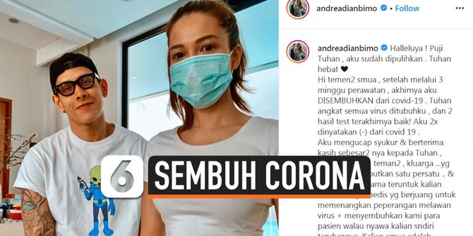 VIDEO: Kabar Baik, Andrea Dian Sembuh dari Corona