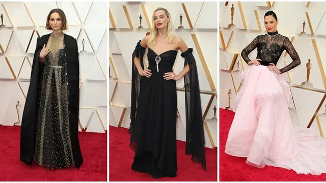 [Fimela] Penampilan Para Bintang di Red Carpet Oscar 2020