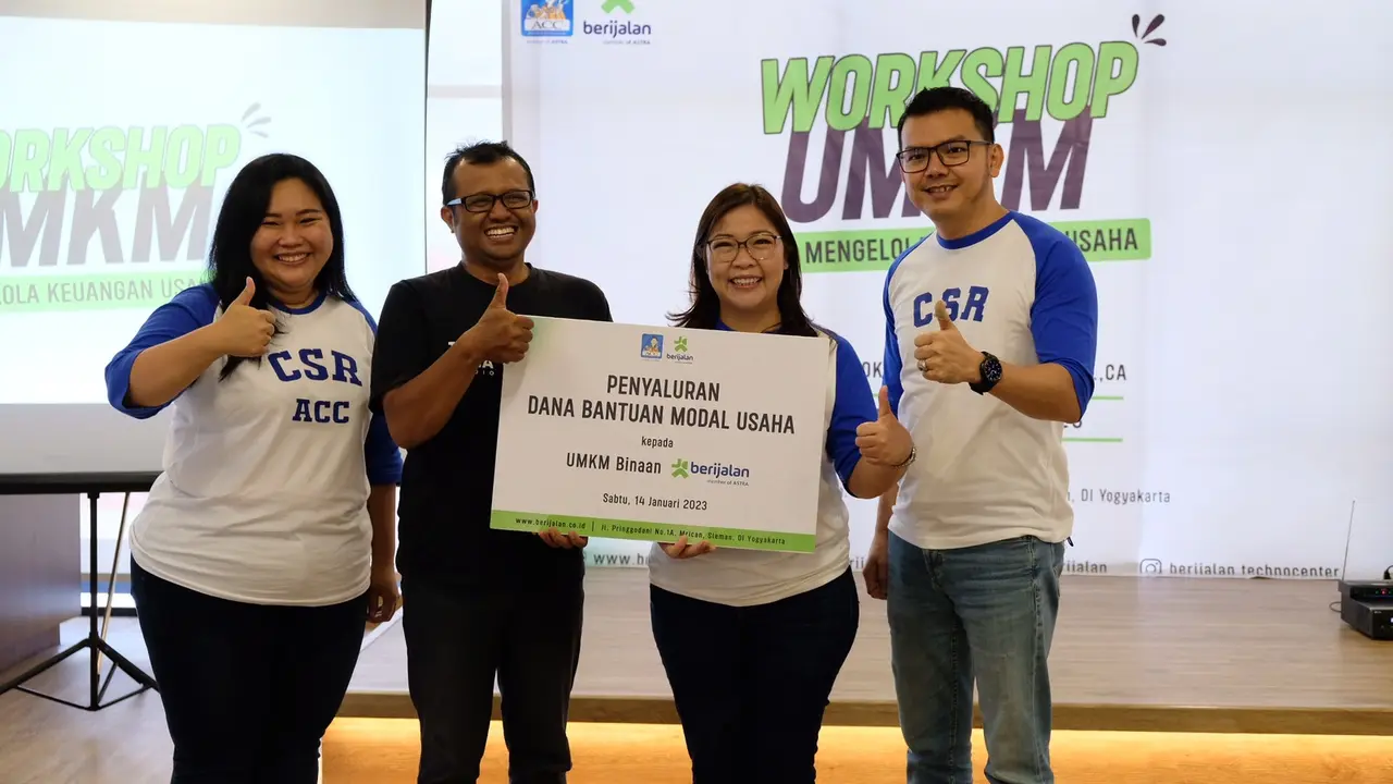 Berijalan Digital Operation Center, menggelar workshop keuangan usaha untuk pelaku  UMKM. (Istimewa)