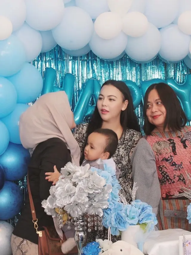 Ingin Anaknya Jadi Pesepak Bola, Ini 7 Momen Ulang Tahun Anak Ratu Rizky Nabila