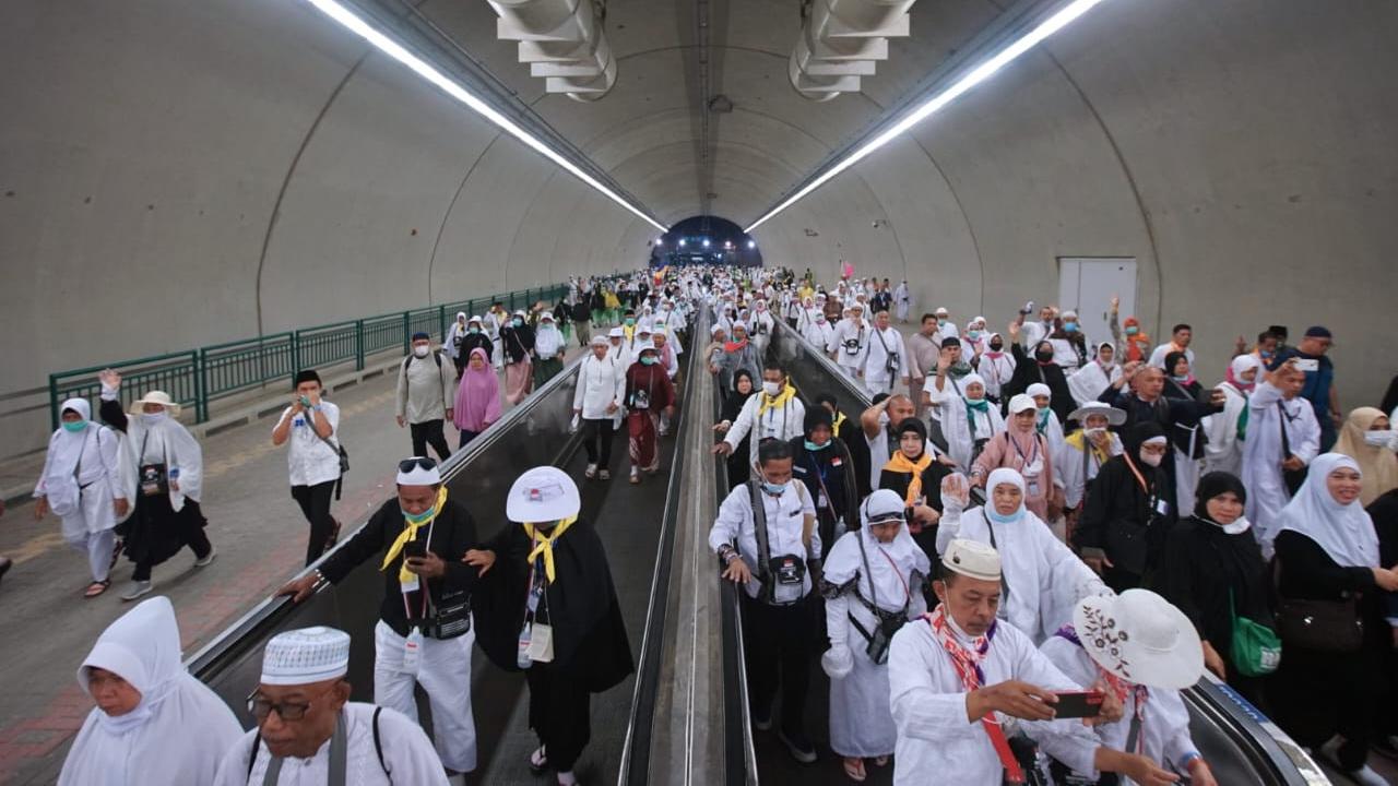 Terowongan Mina Sempat Mati Lampu Selama 1 Jam