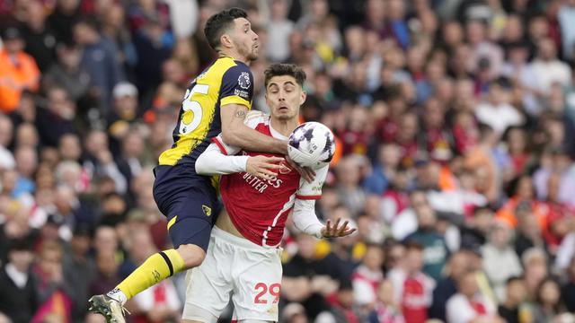 Foto: Tampil dengan Semangat Tinggi, Arsenal Jinakkan Bournemouth dan Puncaki Klasemen Liga Inggris