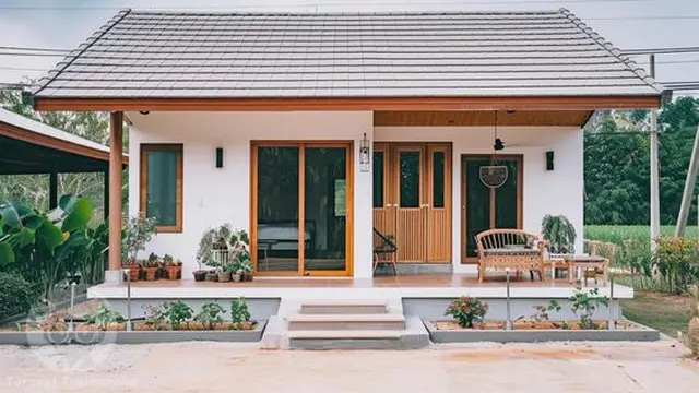 7 Desain Rumah Pinggir Sawah yang Sejuk dan Estetik, Pas untuk