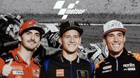 MotoGP&nbsp;- Fabio Quartararo, Pecco Bagnaia, Aleix Espargaro (Bola.com/Bayu Kurniawan Santoso)