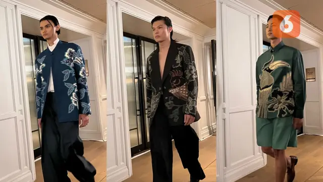 Iwan Tirta Private Collection menggelar peragaan busana tahunannya di St. Regis Kamis malam, 21 November 2024. (Dok" Liputan6.com/dyah)