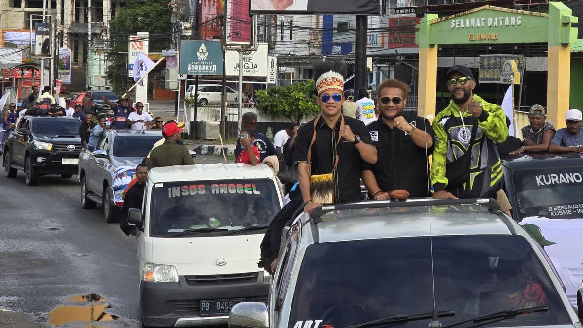 Dihadiri Daud Yordan, Rekor Konvoi Tinju Terbanyak di Indonesia Pecah