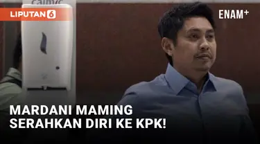 Mardani Maming Akhirnya Menyerahkan Diri ke KPK