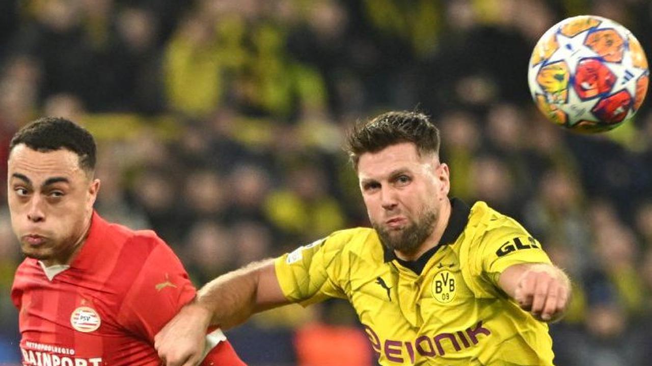 Sejak awal laga, Borussia Dortmund langsung tampil agresif.&nbsp;Ina Fassbender/AFP<br>
