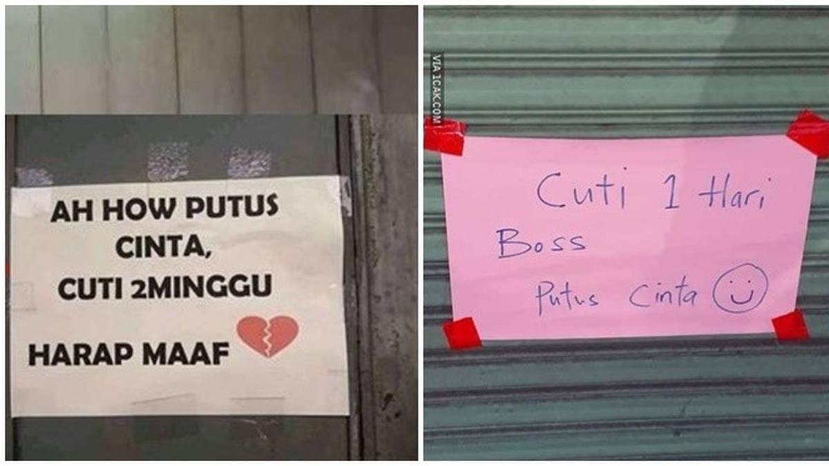 6 Tulisan Pemberitahuan Toko Tutup Karena Alasan Pribadi Ini Bikin