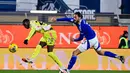 Kemenangan itu menjadikan Juve naik ke posisi empat dengan poin 43. Mereka menggeser Fiorentina dan Lazio yang sama-sama mengantungi poin 42. (AFP/Piero Cruciatti)