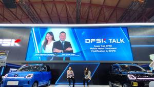 DFSKTALK di IIMS 2026 menggandeng BNPB yang telah menggunakan Super Cab menjadi kendaraan operasional water treatment untuk penganggulangan bencana di Indonesia. (Liputan6.com/Zaidan Fakhir)