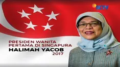 Halimah Yakob, perempuan pertama memimpin negeri singa.