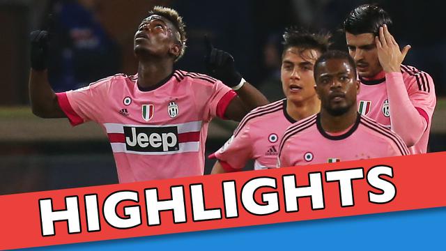 Sampdoria vs Juventus 1-2, Nyonya Tua Salip Inter