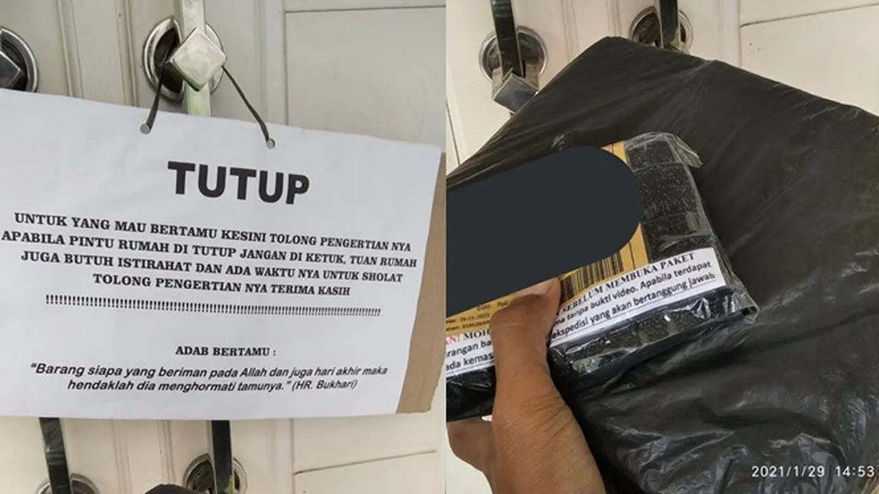 6 Potret Kurir Lagi Apes Saat Antar Paket Ini Kasihan