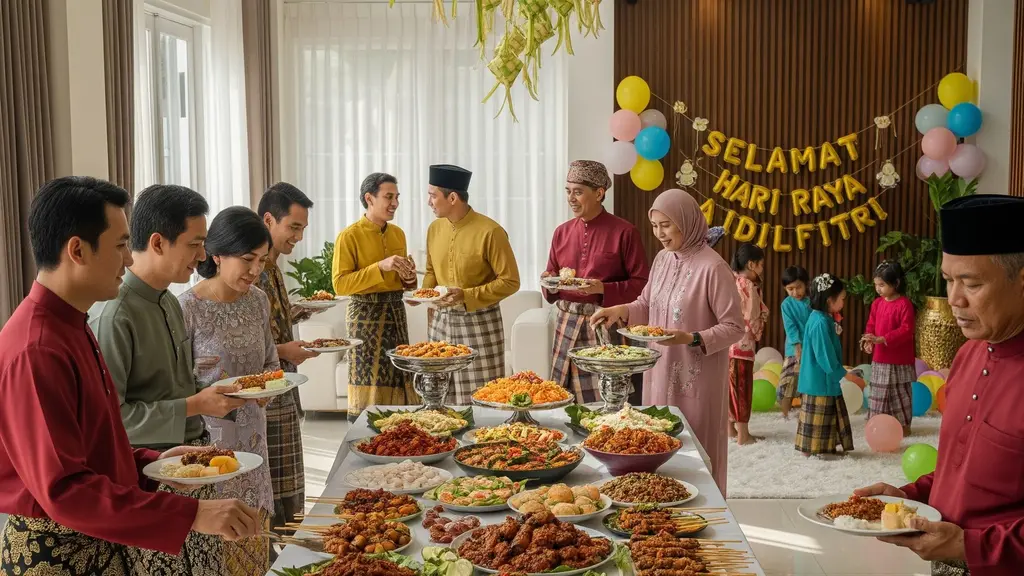 Open House Lebaran (Gemini AI)