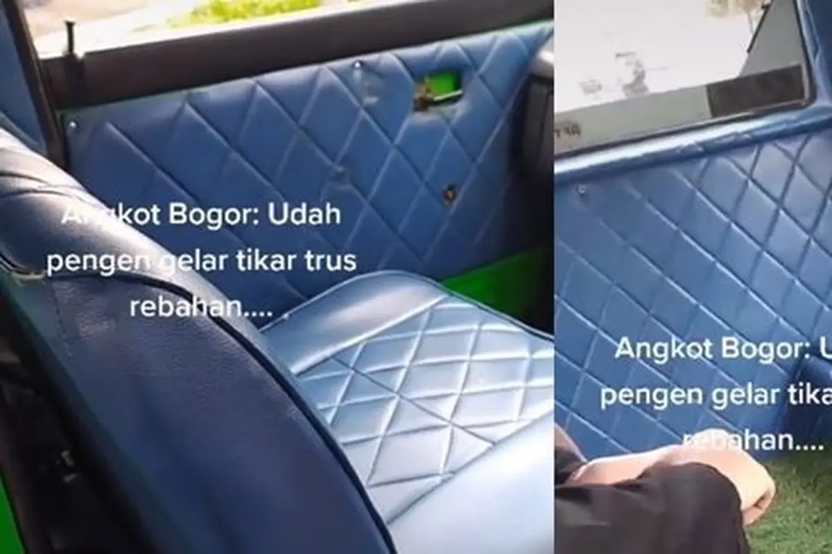 Interior angkot