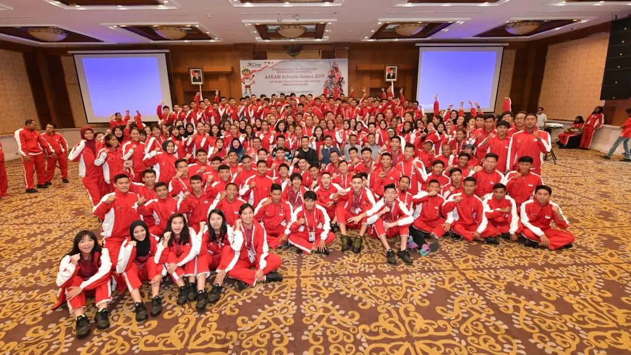 Kontingen Indonesia di ASEAN School Games 2019 di Semarang, Jawa Tengah