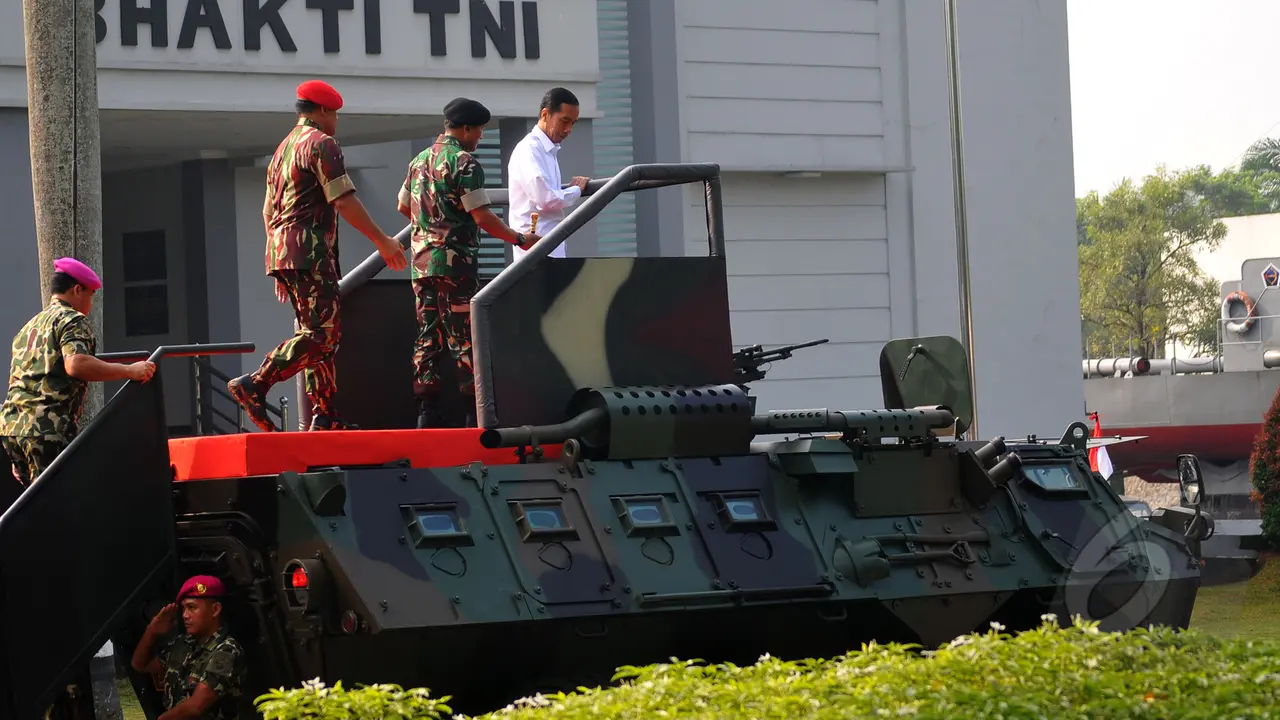 TNI Siapkan Panser Khusus untuk Jokowi