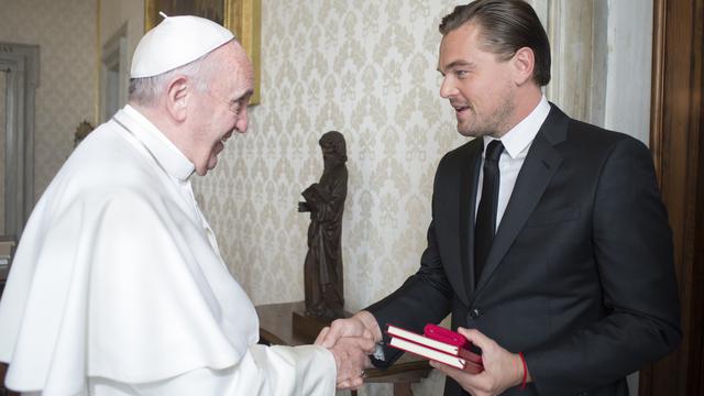 [Bintang] Leonardo DiCaprio dan Pope Francis