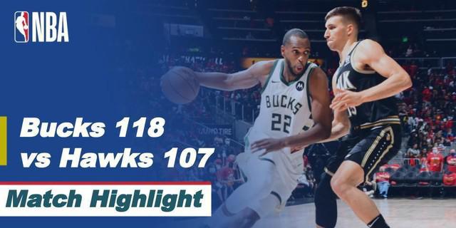 VIDEO: Kalahkan Atlanta Hawks, Milwaukee Bucks Tantang Phoenix Suns di Final NBA
