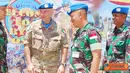 Citizen6, Lebanon: Kedatangannya disambut langsung oleh Dansatgas POM TNI Letnan Kolonel Cpm Ida Bagus Rahwan Diputra, di Gajah Mada Base UN Posn 7-3. (Pengirim: Badarudin Bakri)
 