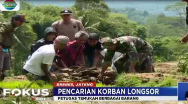 BNPB mengatakan daerah longsor ini merupakan salah satu zona merah longsor.