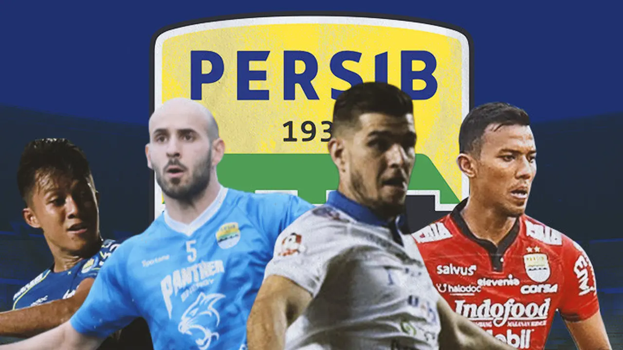 Persib Bandung - Febri Hariyadi, Muhammad Rashid, Nick Kuipers, Teja Paku Alam