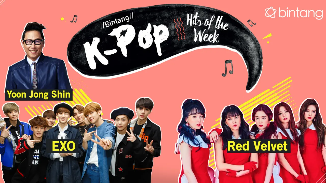 [Bintang] Bintang K-Pop Hits of the Week: Red Velvet, EXO, Yoon Jong Shin