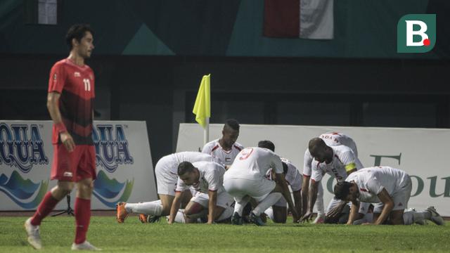 Sepak Bola : Indonesia Vs Palestina