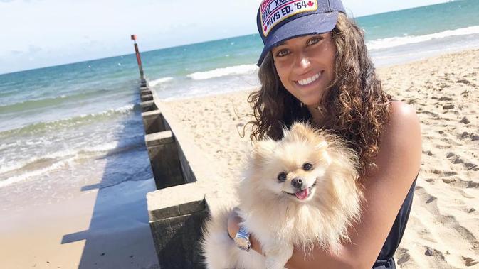 Kaylee Ramman, anggota baru WAGs Manchester City. (foto: www.instagram.com/kayleerm)