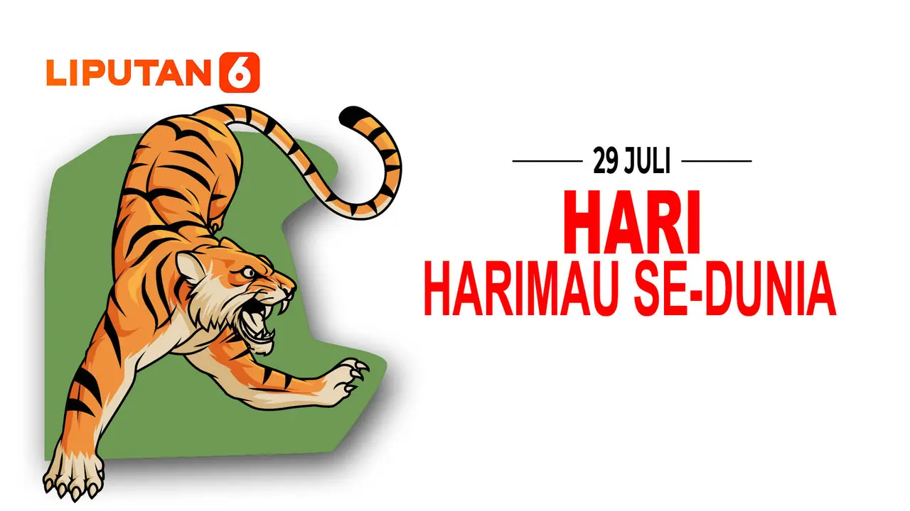 29 Juli Hari Harimau Sedunia dan Cara Berpartisipasi Melestarikannya