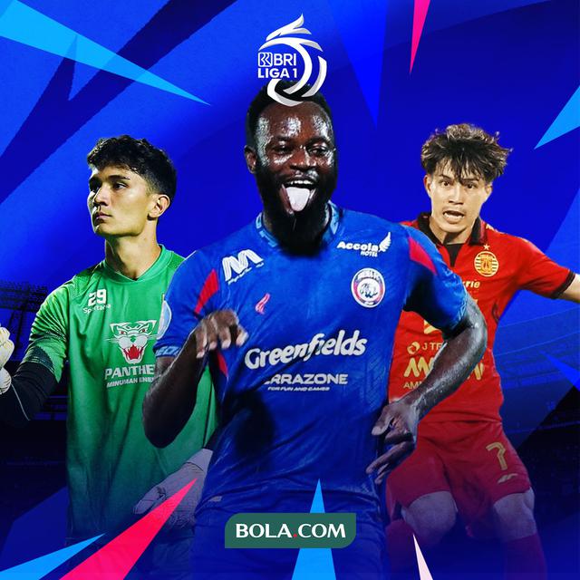 BRI Liga 1 - Kevin Mendoza, Charles Lokolingoy, Ryo Matsumura