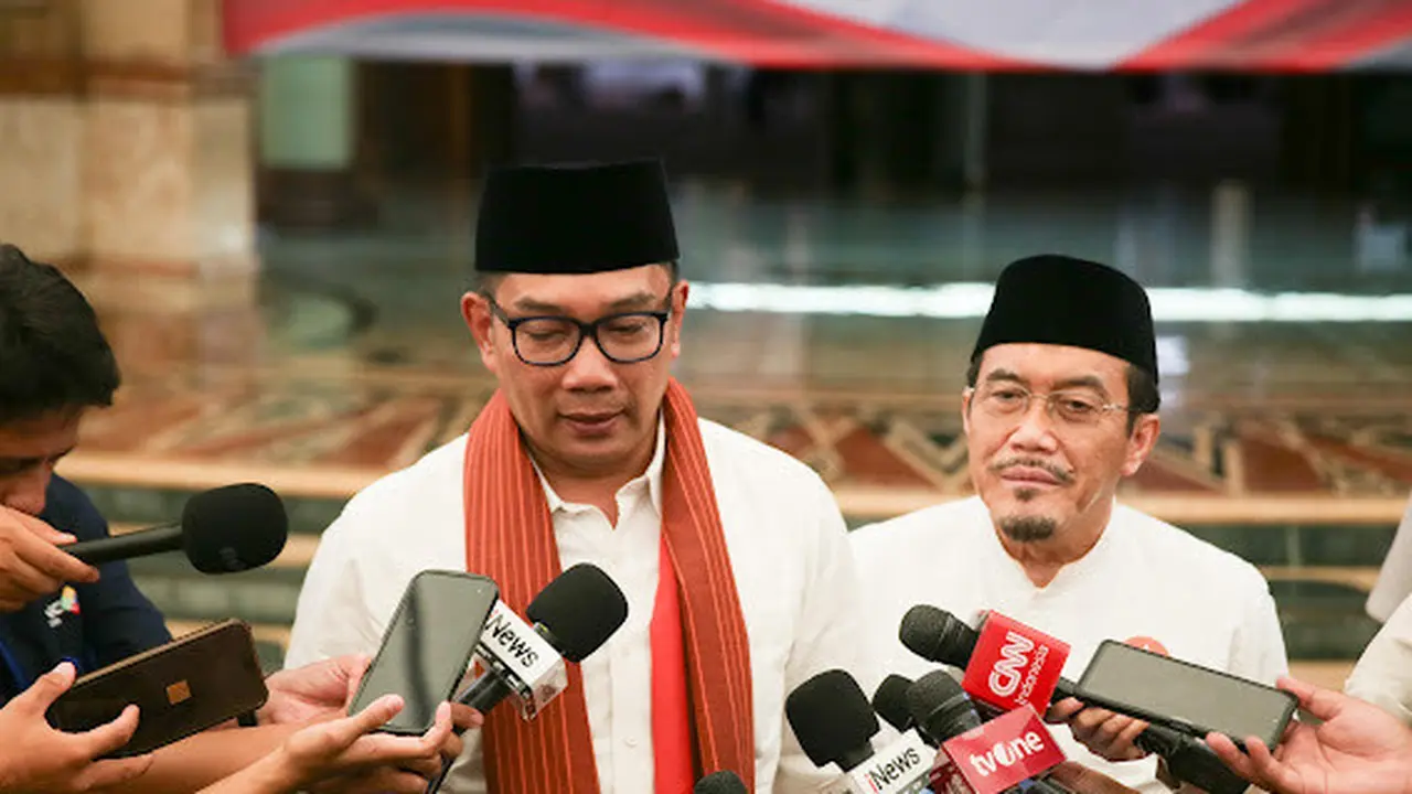 Calon Gubernur (Cagub) Jakarta nomor urut 1 Ridwan Kamil (RK)