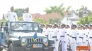 Citizen6, Surabaya: Dalam amanatnya Panglima TNI meminta selalu mewaspadai adanya delapan kelompok ancaman keamanan yang bersifa factual. Diantaranya separatisme, terorisme, dan pelanggaran wilayah perbatasan. (Pengirim: Penkobangdikal).