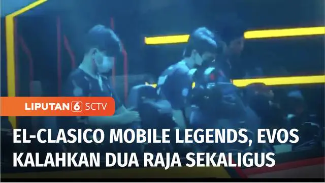 Duel panas antara RRQ Hoshi dan Evos Legends dalam turnamen Mobile Legends Premier League Indonesia. Big match berjuluk El-Clasico ini dimenangkan Evos dengan skor 2-0, Raja Langit, julukan RRQ, turun klasemen.