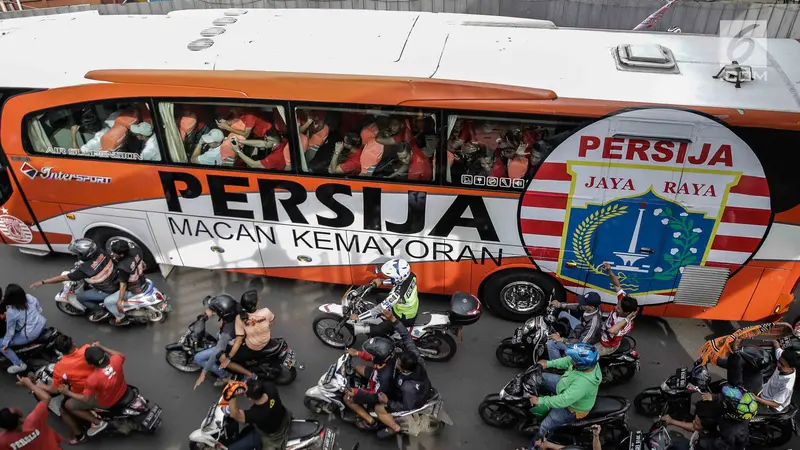 Konvoi Persija Juara Piala Presiden