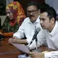 Raffi Ahmad mendatangi Kantor Persatuan Wartawan Indonesia (PWI) dalam rangka meminta maaf karena dianggap telah menghina profesi wartawan dalam acara Happy Show. [Foto: Herman Zakaria/Liputan6.com]