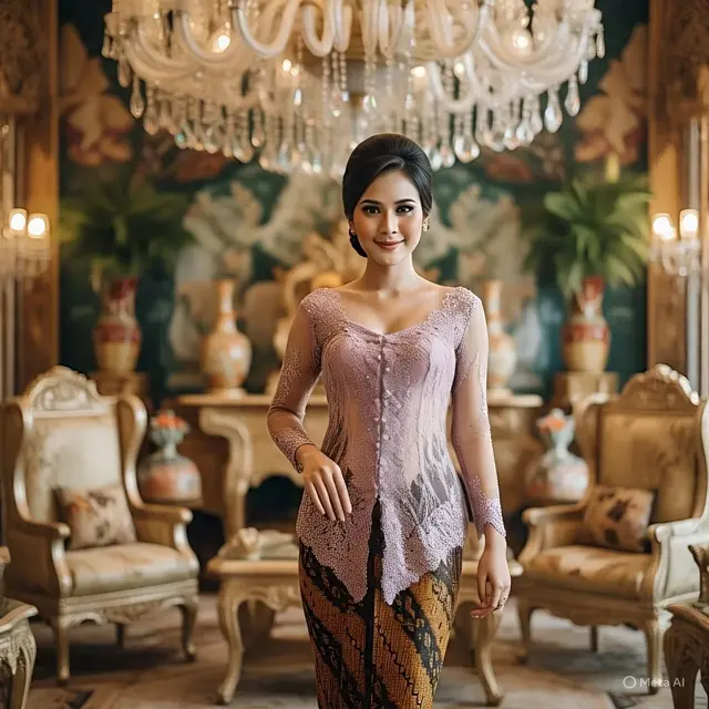 Baju Model Batik Kombinasi