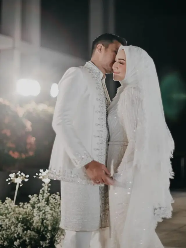 Potret pernikahan Melody Prima dengan Ilham (Sumber: Instagram Story/@melodyprima)
